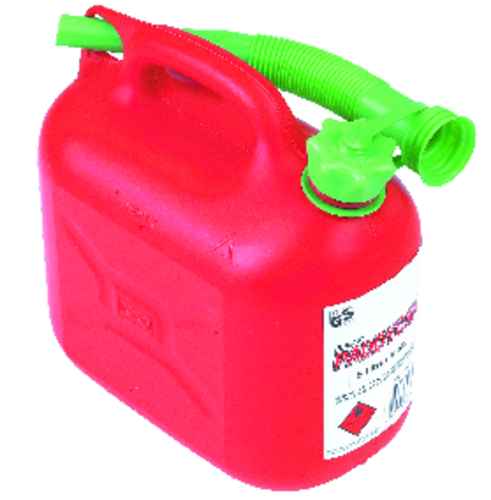 5LTR LEADED FUEL CONTAINER - RED