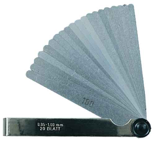 10 BLADE METRIC FEELER GAUGE 4"