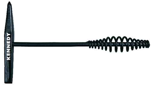 7oz WELDERS CHIPPING HAMMER,SPRING PATTERN STEEL HANDLE