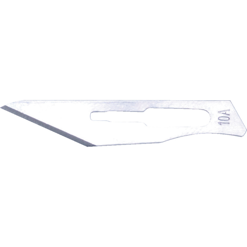 No.10A CARBON STEEL SURGICAL BLADE (PK-100)