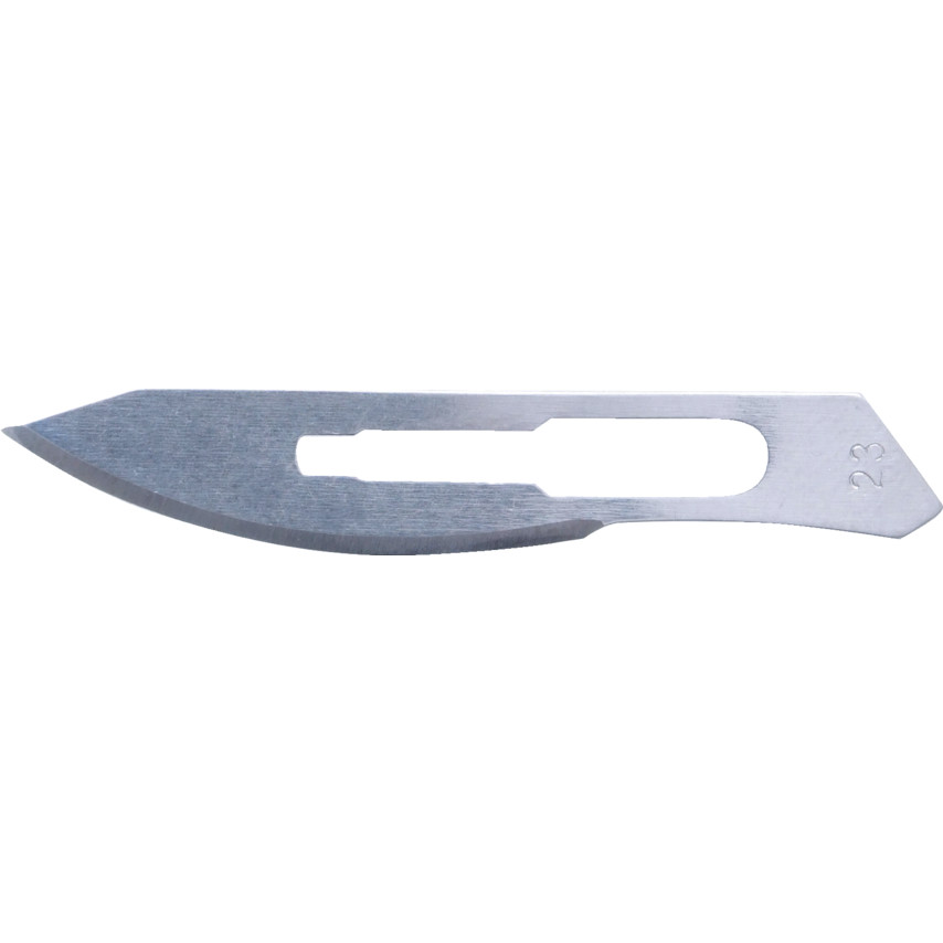 No.23 CARBON STEEL SURGICAL BLADE (PK-100)