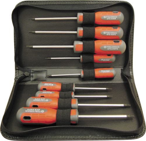 9-PCE TORX PRO-TORQ SCREWDRIVER SET