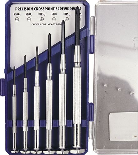 6-PCE PRECISION SCREWDRIVER & TOOL SET