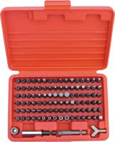 MASTER SCREWDRIVER BIT SET 1/4"x25mm 100-PCE