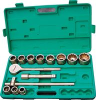 SPARK RESISTANT SOCKET SET 3/4" SQ DR 14-PCE