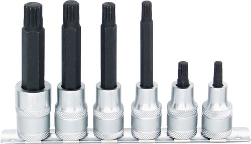 M6-M14 SPLINE SCREWDRIVER BIT SET 6-PCE