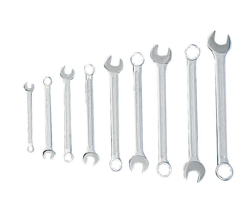 KENNEDY KEN582-2920K 1/4-3/4"AF C/V COMB SPANNER SET 9PC