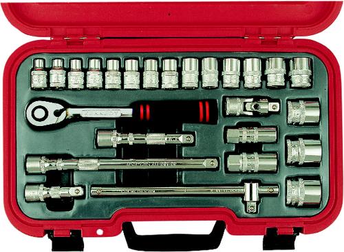 KENNEDY KEN582-7985K SOCKET SET 10-32mm (25-PCE) 1/2" SQ