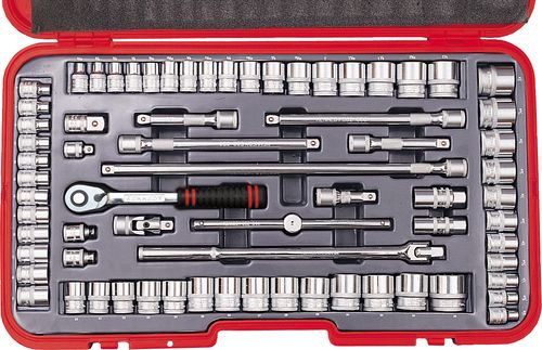 KENNEDY KEN582-7995K MM/AF/WHIT SOCKET SET (70-PCE) 1/2" SQ