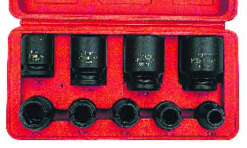 PM9M 9PCE 1/2" SQ DR IMPACT SOCKET SET