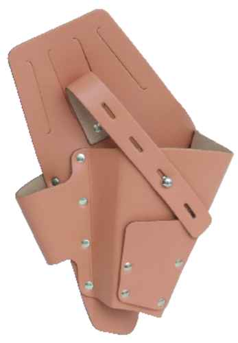 KENNEDY KEN593-3160K TAN LEATHER PRO DRILL HOLSTER