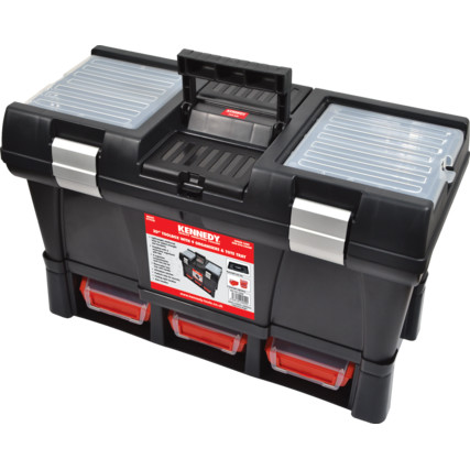 KENNEDY SEMI-PROFI STUFF TOOLBOXWITH 3 ERGO BOXES KEN5932360K