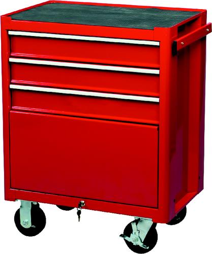 KENNEDY KEN5945500K RED 3 DRAWER PROFESSIONAL ROLLER CABINET