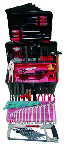 KENNEDY KEN5950500K ENGINEERS APPRENTICES TOOLKIT 107-PCE