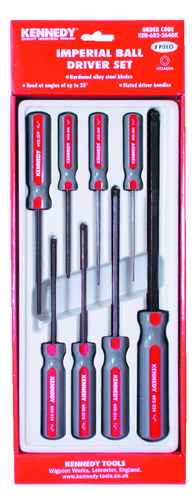 IMPERIAL HEXAGON BALL DRIVER SET (8-PCE)