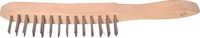 2-ROW STAINLESS STEEL WIRE SCRATCHBRUSH