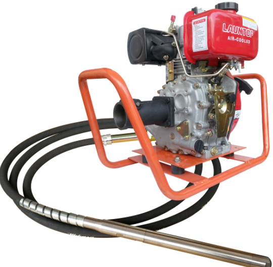 Launtop Desel Engine & Concrete Vibrator 60mmX5m LA170FA-60TK