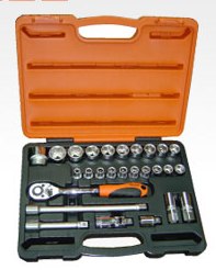 Mr Mark MK-4627 1/2” 27pcs Socket Wrenches Set - 6 point