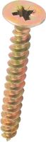 3.0x12 GOLD-ZP FIBRE BOARD SCREWS (BOX-200)