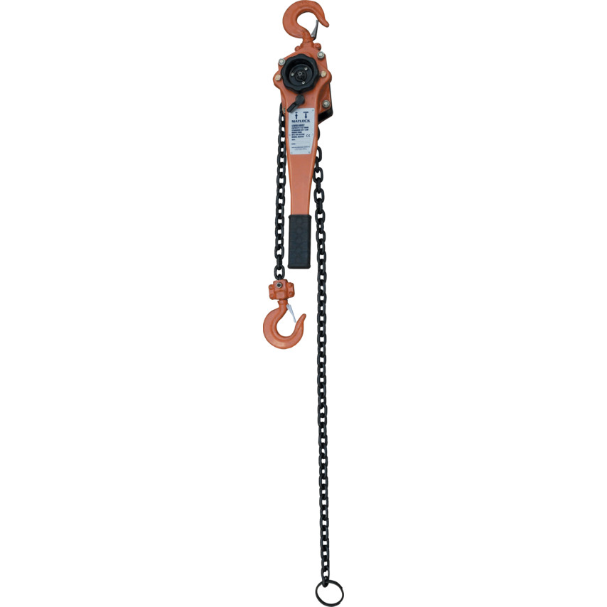 1.5 TON 1.5MTR LEVER HOIST C/W OVERLOAD BREAK