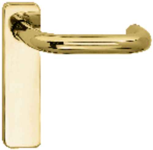 BRASS ROUND BAR LEVER LOCK