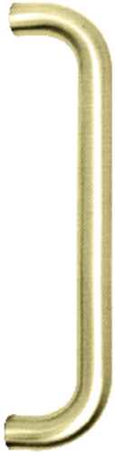 P.BRASS PULL HANDLE BACKTO BACK FIX 150x19mm