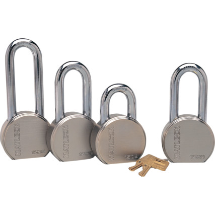 63.5x25mm SHACKLE SOLID STEEL ROUND BODY PADLOCK