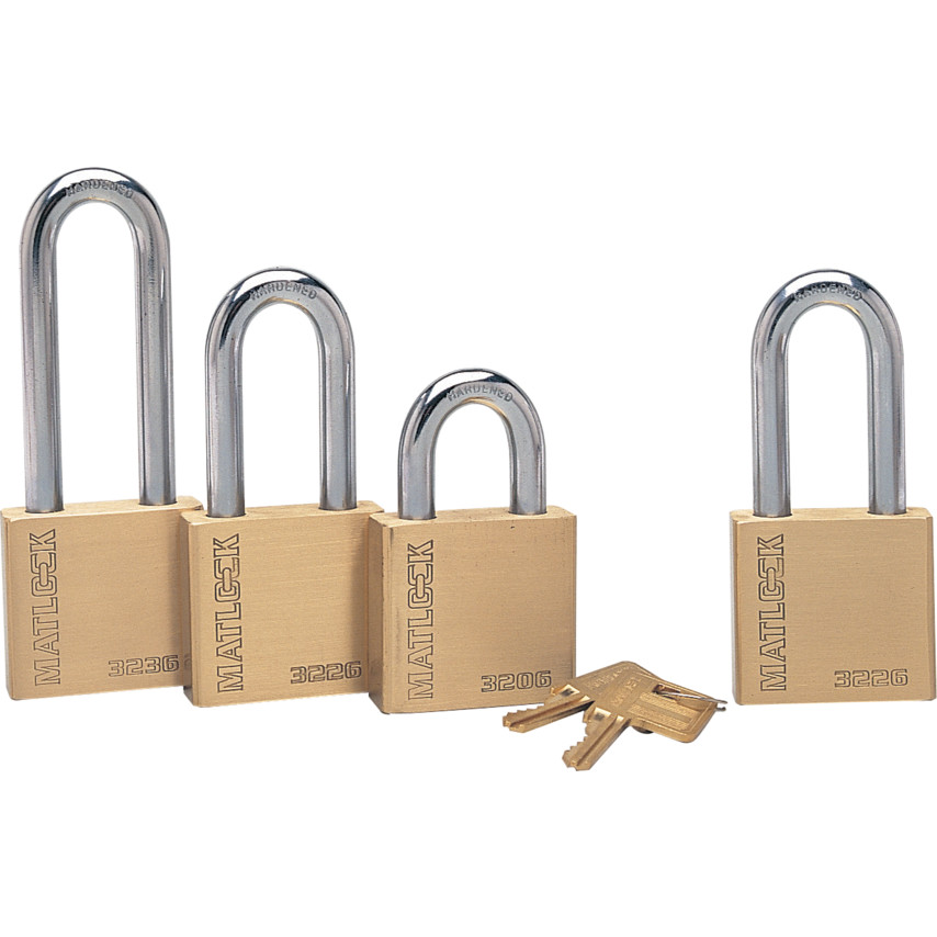 38x25mm HIGH SECURITY BRASS PADLOCK