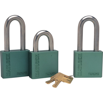 50x25mm WEATHERPROOF ALUMINIUM PADLOCK