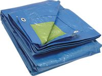 7.0x9.0M BLUE-GREEN TEXTARP POLY TARPAULIN