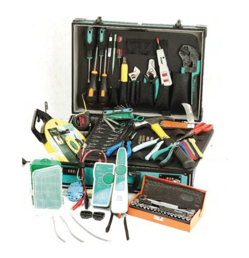 PROSKIT PK-1938M2 Professional Telecom & Networking Tool Kit Wit