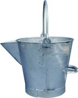 10LTR GALVANISED 'V' LIPPED TAR BUCKET (3 GALLON)