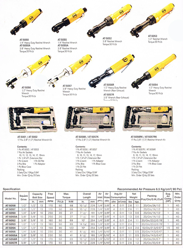 AT-5053 1/2" Ratchet Wrench