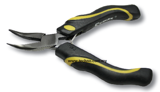 Mini Pliers Bent Nose Handle - 40RP506