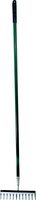 ST/ST GARDEN RAKE STEEL SHAFT PVC GRIP