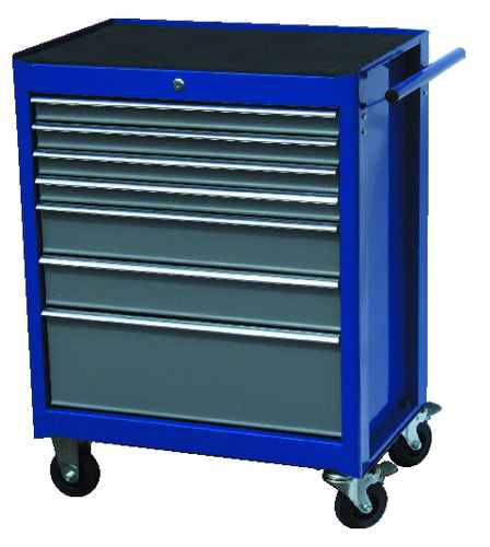 Senator SEN5945580K 7-DRAWER CABINET BLUE/GREY