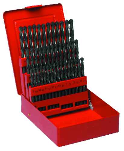 SET OF 41 HSS DRILLS 6-10.00mm x 0.1mm