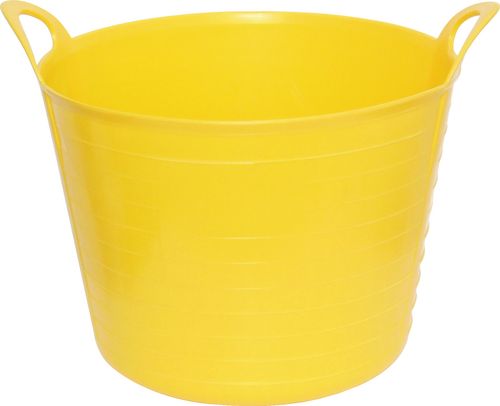 FLEXI TUB 40LTR BUILDERSBUCKET YELLOW