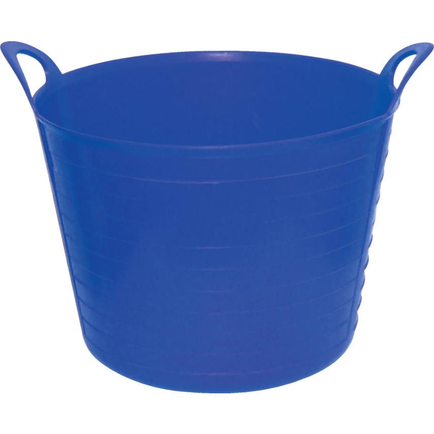 FLEXI TUB 26LTR BUILDERS BUCKET BLUE