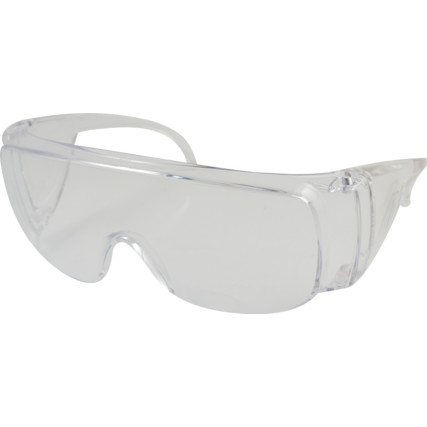 SSF9601520K CLEAR PROTECTIVE OVERGLASSES EN166 1FT