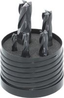 Ripper Mil Set, 6-16mm, Weldon Flat, Cobalt High Speed Steel, Se