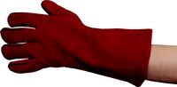 PAIR RED LINED GAUNTLETS