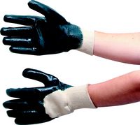 H/D NITRILE P/COAT K/W GLOVE BLUE SZ.10