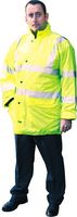 HI-VIZ BREATHABLE JACKET EN471) YELLOW-LARGE