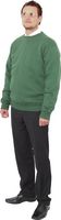 SWEATSHIRT 300GSM 65/35 GREEN 43/45" X/LARGE