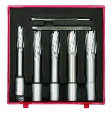 TEMO TMCD20-85007M 7pc Metric T.C.T Core Drill in Plastic Box