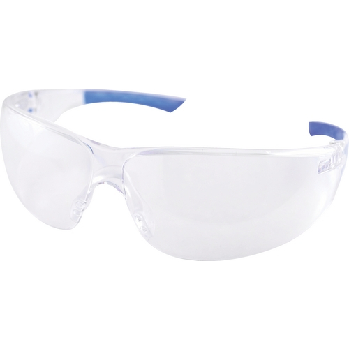 Tuffsafe.Pacific Blue Spectacles Clear Lens with Anti frost