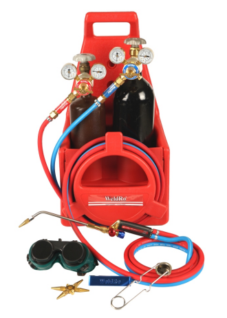 WELDRO K417/128 PORTABLE GAS WELDING SET