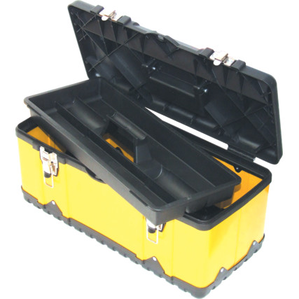 YAMOTO 470mm&582mm YELLOW METAL TOOLBOX SET 2-PCE YMT5931400K