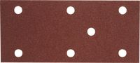 165x75mm AL/OX 7 HOLE VELCRO SANDING SHEETS P80